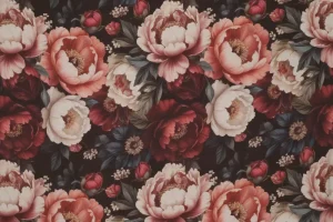 Viscose-stof-bloemenprint-P1073