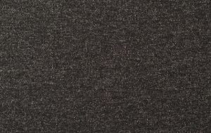 gebreide rib stof, met glitter, zwart. P981-1
