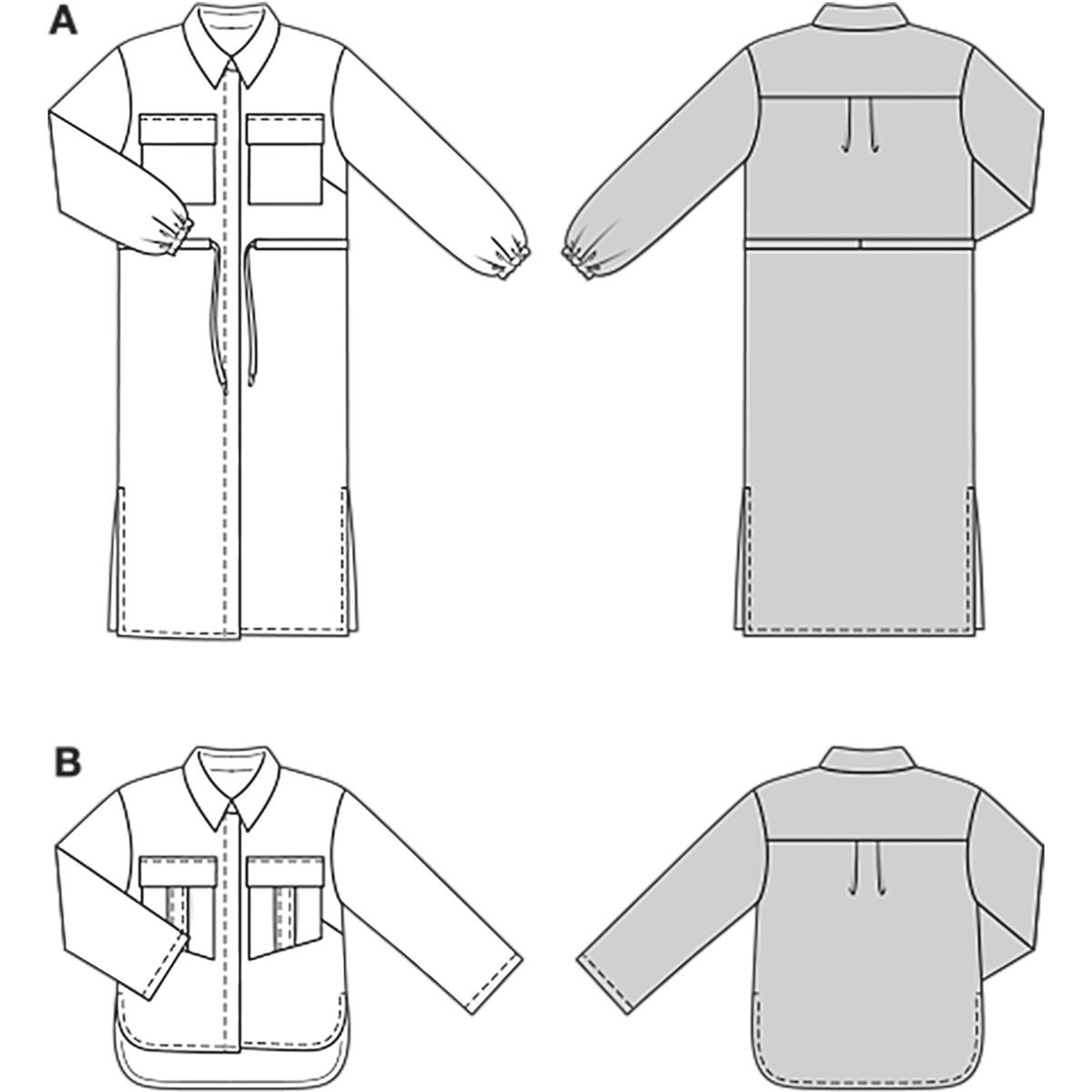 Burda Style, Naaipatroon jas 5750-8