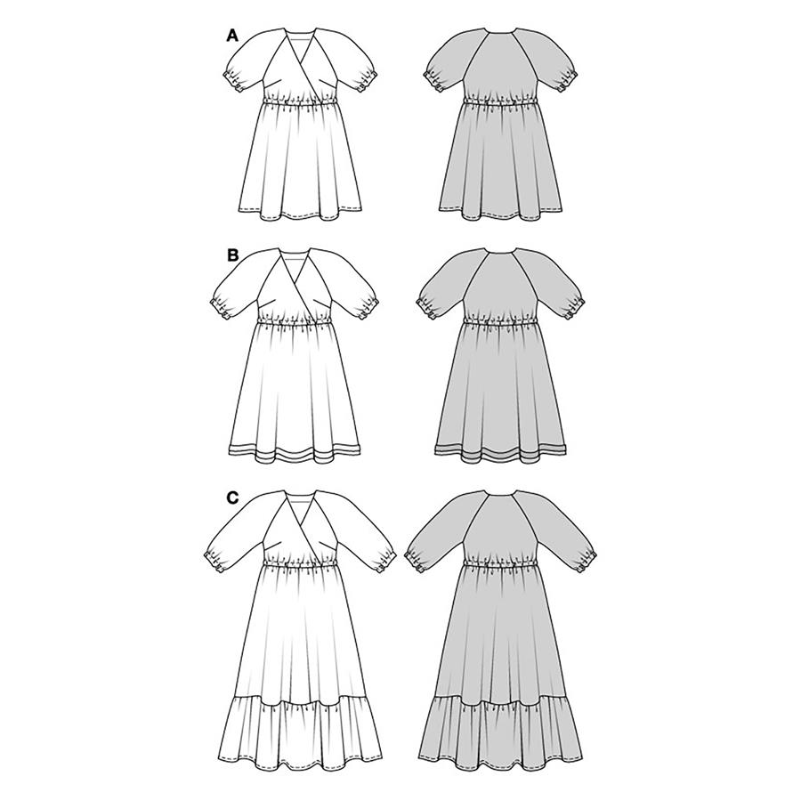 Burda Style, Naaipatroon jurk 5803-11