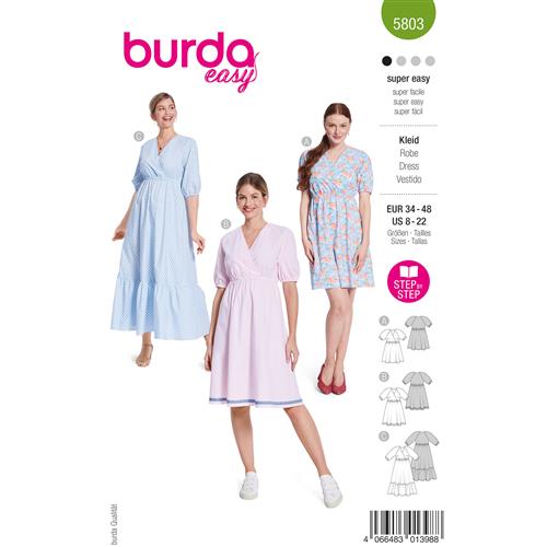 Burda Style, Naaipatroon jurk 5803-1