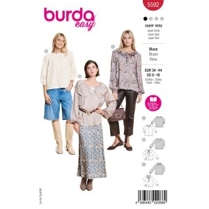 5592-Burda-naaipatroon-blouse.