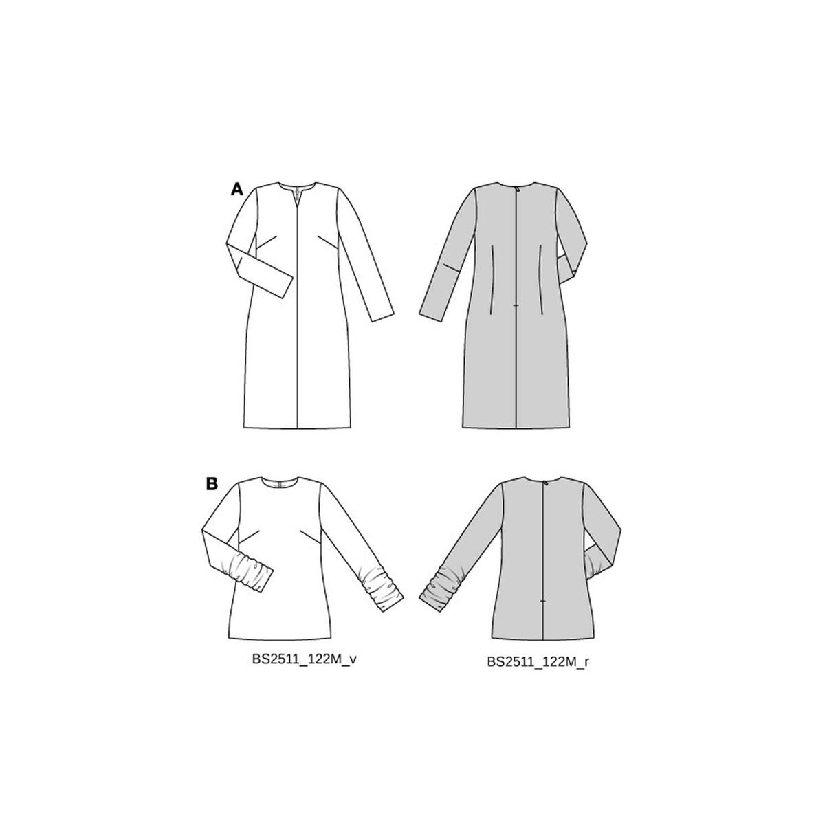 5606-Burda-naaipatroon-jurk-en-shirt
