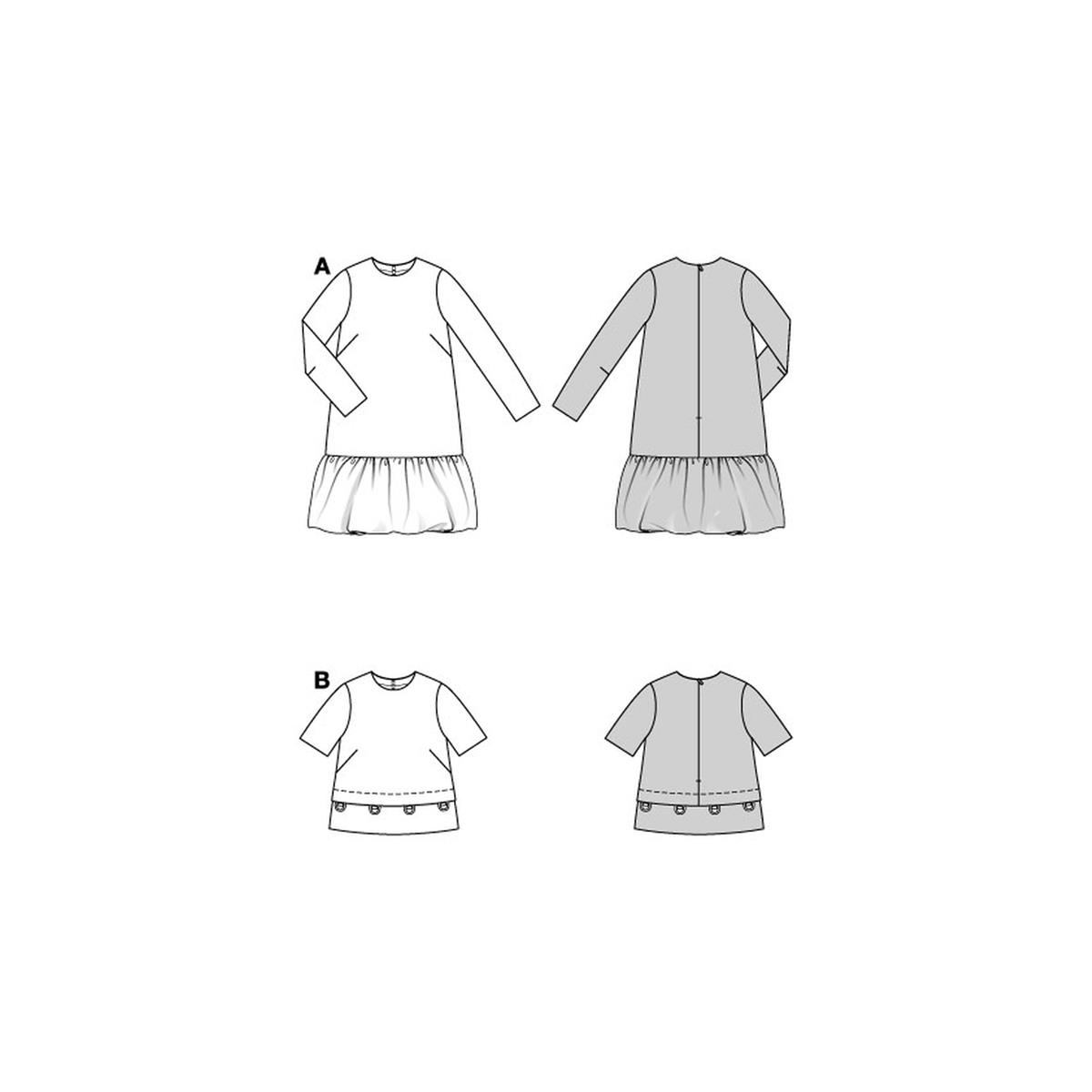 5609-Burda-naaipatroon-jurk-en-blouse
