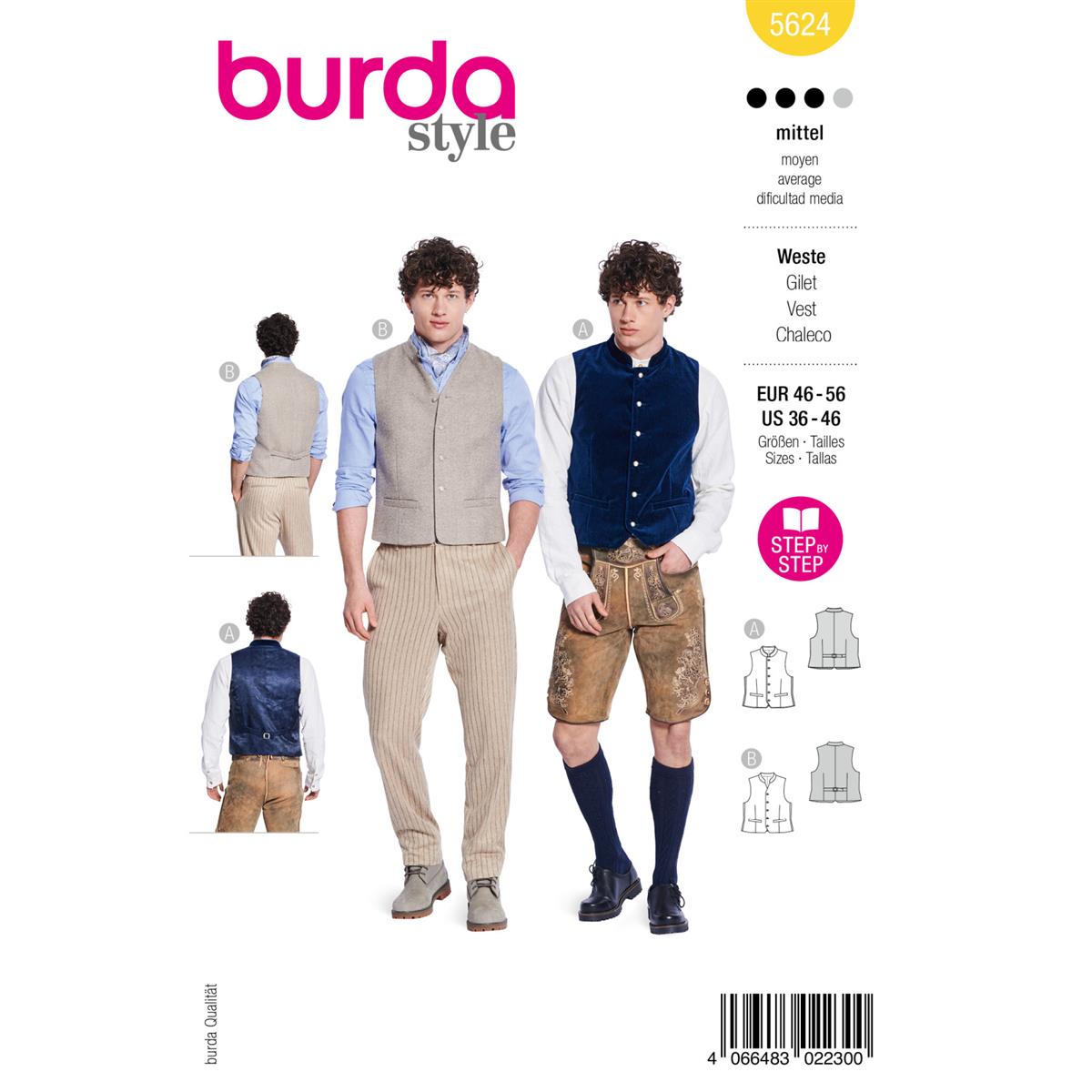 5624-burda-naaipatroon-gilet