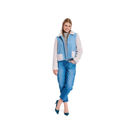 Burda Style, Naaipatroon jas en mantel, 5855-5